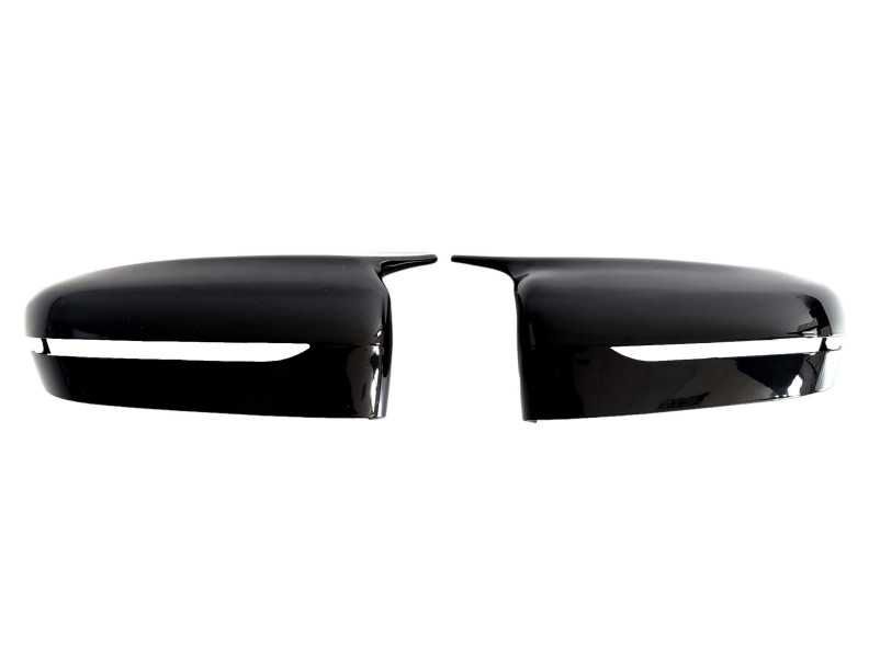 Накладки на дзеркала Чорний глянець ( M-Look ) G28 на BMW 3 Series G20 / G21 2018-2022 року