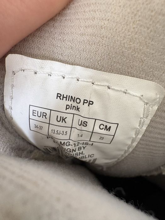 Łyżworolki rolki regulowane biało różowe Tempish 34-37 23 cm