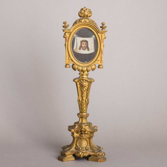 Custódia "Véu de Verónica" e "Nossa Senhora das Dores"