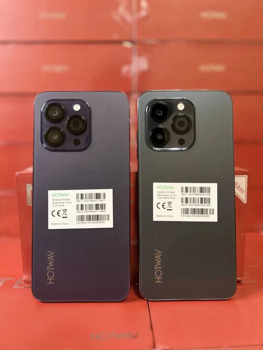 Смартфон Hotwav Note 13 Pro Black 8/256Gb NFC 50Mpx + чехол стекло