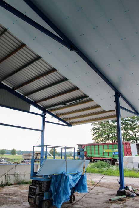 Płyty Ociepleniowe do Hal Tunelowych Łukowych Wiat Styrodur XPS AGRO