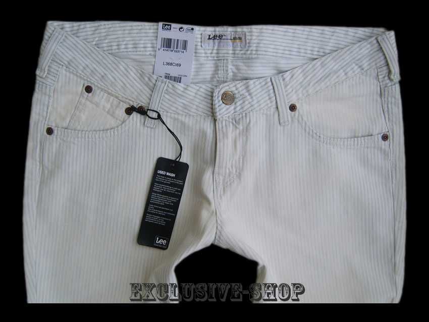 Lee Norma jeansowe spodnie wyszczuplające W28 L33 pas 80 cm