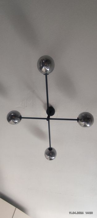 Żyrandol Sarius Black