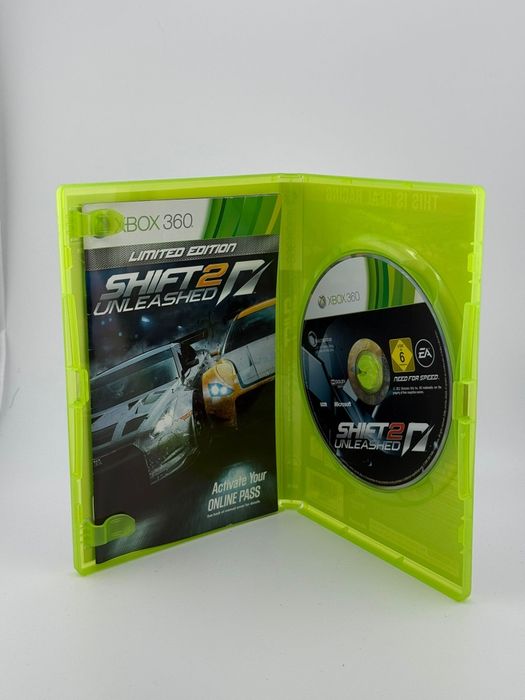 Nfs Shift 2 Unleashed 3xA Xbox nr 3480