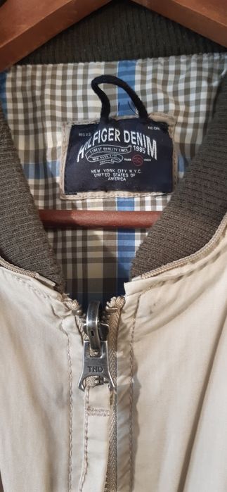 Kurtka Tommy Hilfiger wiosenno, jesienna, rozmiar M/L