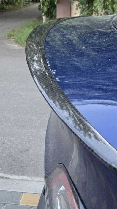 ОРИГИНАЛ карбон спойлер антикрыло Tesla model 3, model y.