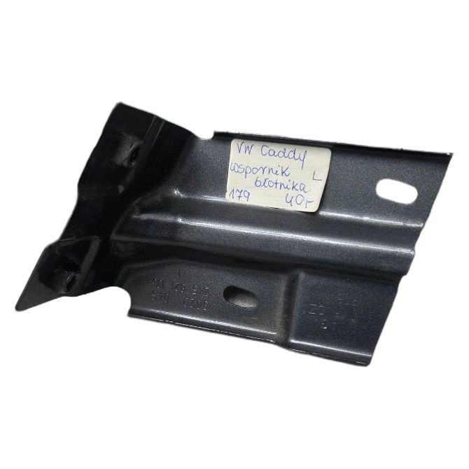 Wspornik błotnika lewy Volkswagen Caddy 2K5821135 przód uchwyt mocując