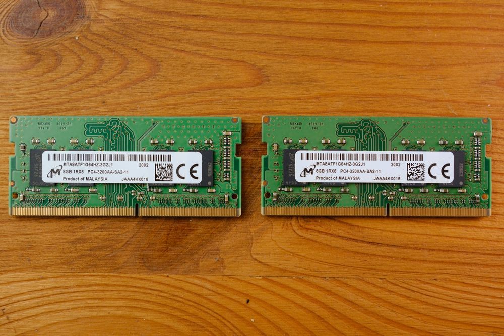 ОЗУ Micron SODIMM DDR4 2x8Gb