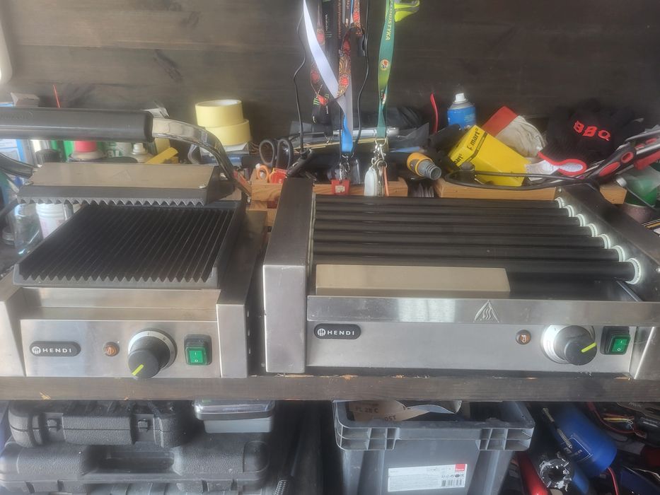 Opiekacz podgrzewacz gril rolkowy