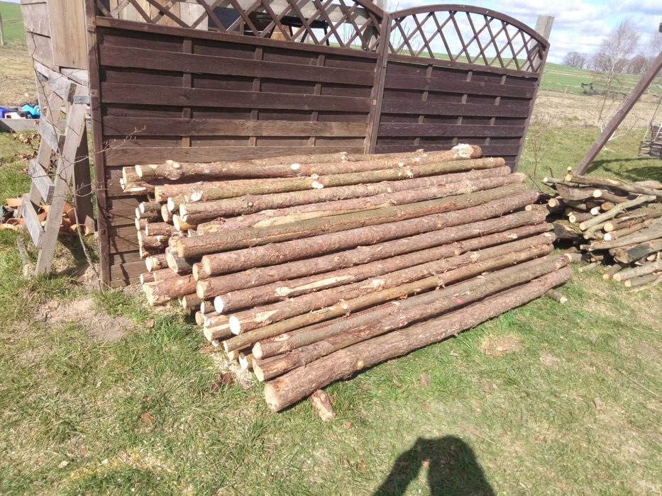 Słupki ogrodzeniowe 2.5m Rezerwacja do poniedziałku