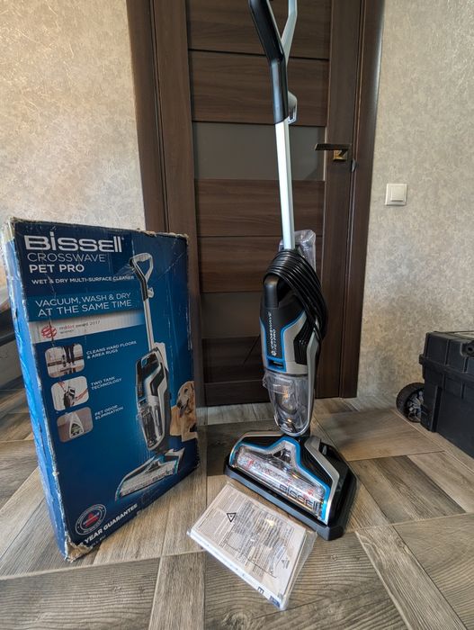 Вертикальний миючий пилесос (2в1) Bissell Crosswave Pet Pro (2225N)