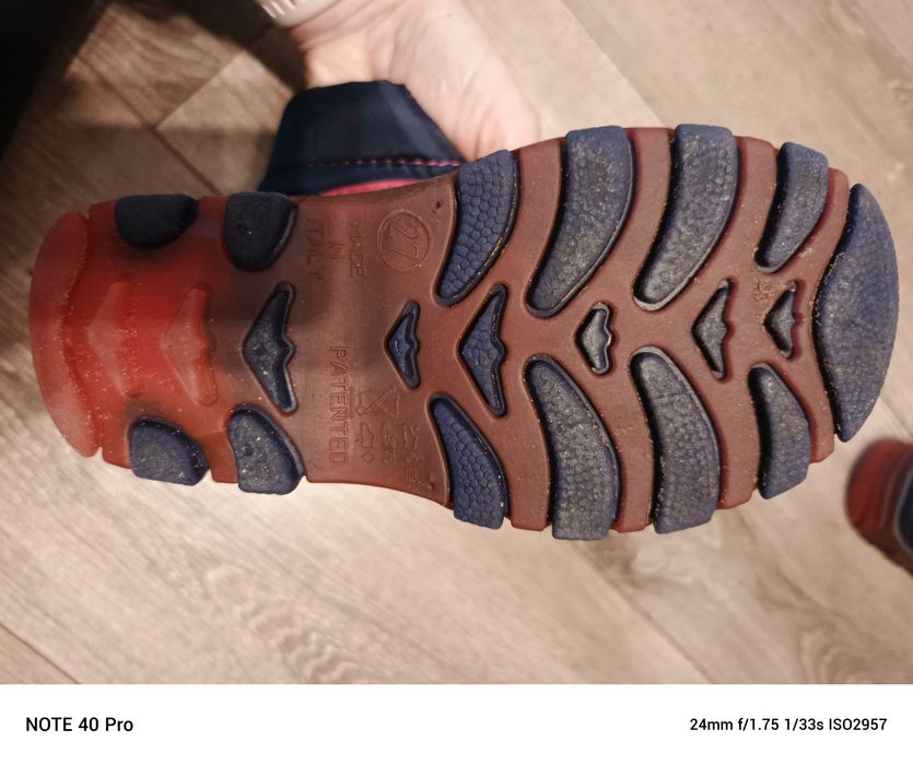 Śniegowce r 27 dla dziewczynki