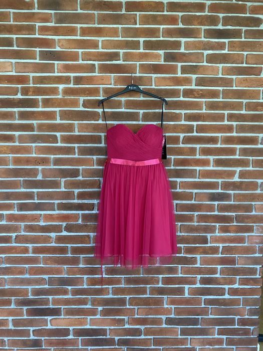 My Mascara Curves Sukienka Koktajlowa - magenta r44