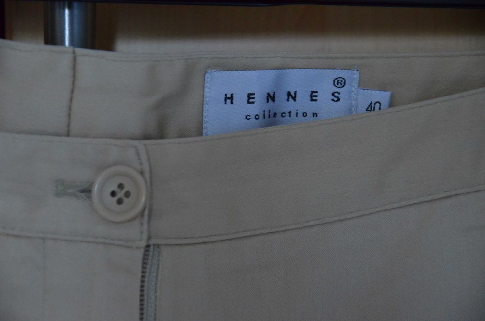 Beżowe rybaczki Hennes r. 40