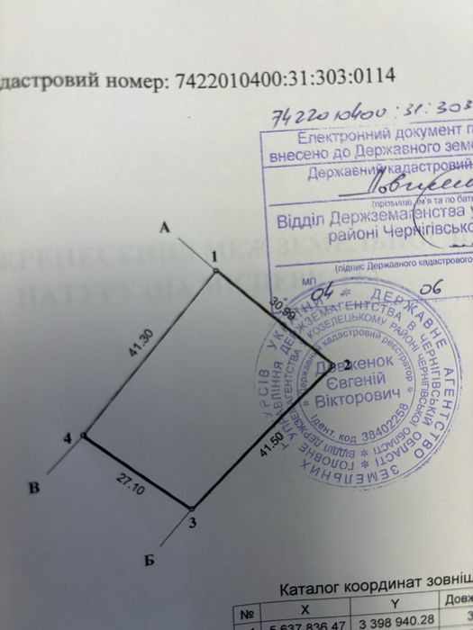 Продається земельна ділянка в м.Остер для будівництва