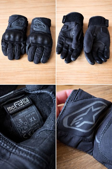 Luvas de mota Alpinestars Syncro Drystar – Tamanho XL