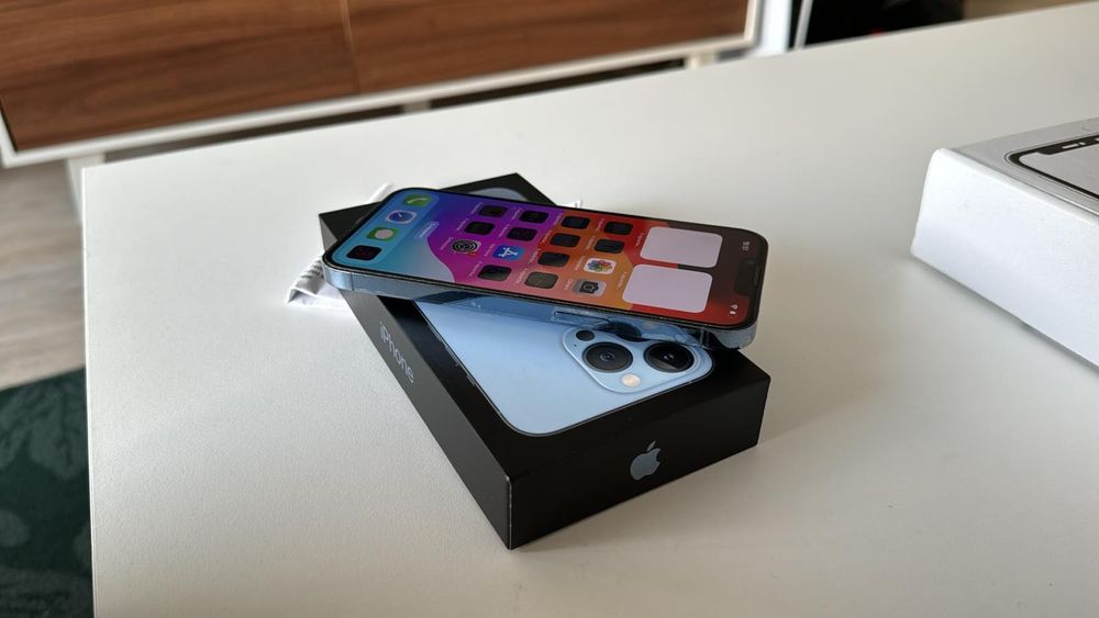 Vendo iPhone 13 Pro Max 128Gb Livre Azul Fatura de Compra