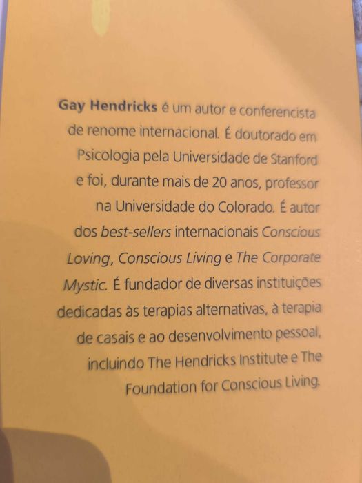 Livro "Os Cinco Desejos" de Gay Hendricks