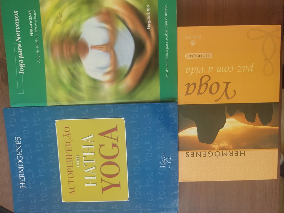 Livros de yoga, meditação, e feng shui
