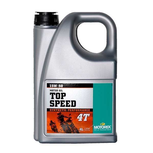 oleo motorex 4t top speed 15w/50 4l - mot362