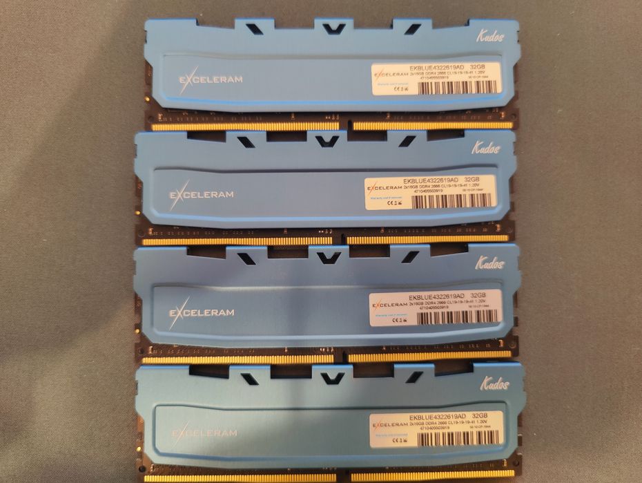 Exceleram Kudos DDR4 16 gb ( 4 шт. )