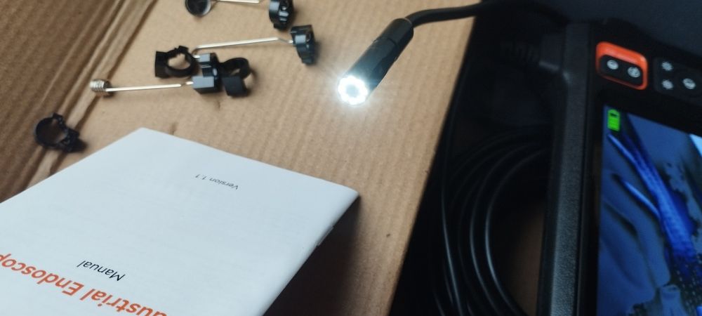 10 метрів!! ЕНДОСКОП!! ПОДВІЙНА камера!! 8 світлодіодів!!