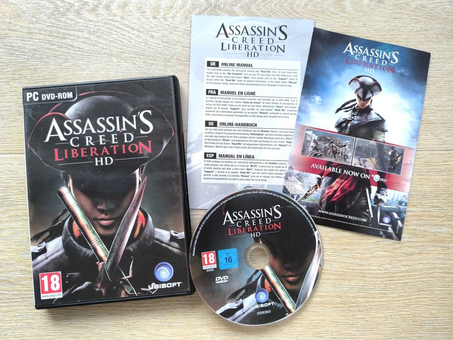 Assassins Creed Liberation HD [PC] (POLSKA WERSJA) - Polskie Wydanie Premierowe - BOX