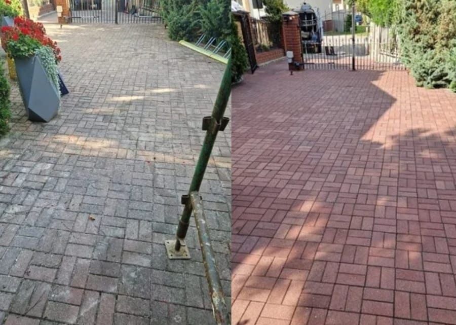 Mycie elewacji, dachów, kostki, paneli fotowoltaicznych, fasad szklany