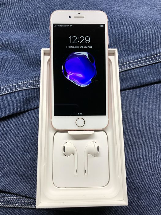 iphone 7 rose gold 128 gb - купить телефоны и аксессуары - Цена на
