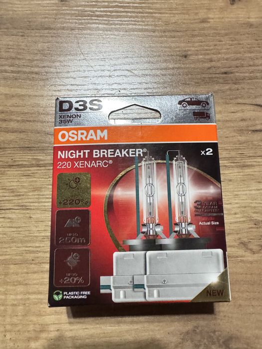 NOWE Żarniki d3s Osram Night Breaker  220