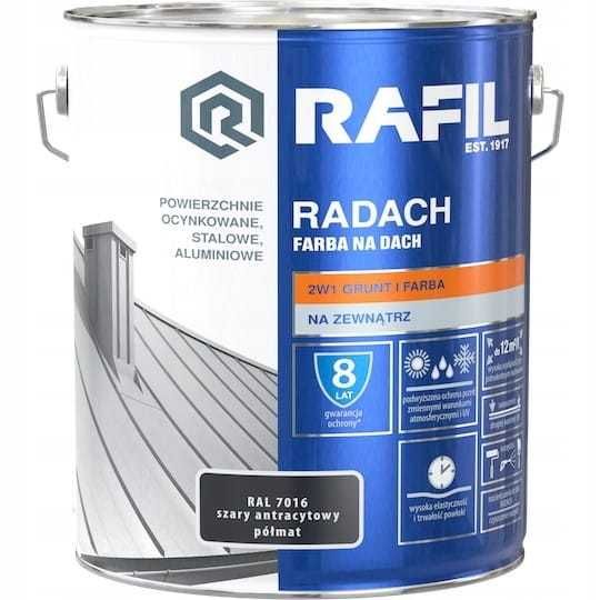 Farba Radach RAL 7016 10L