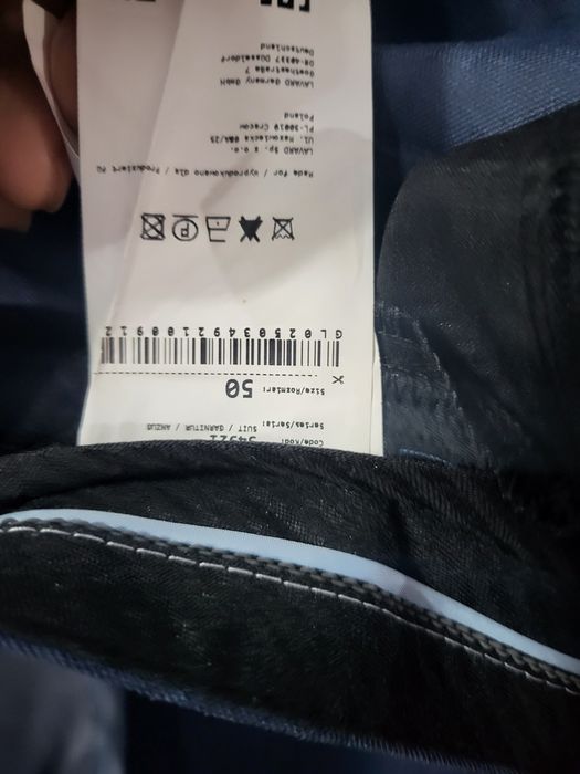 Garnitur meski granat