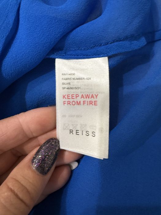 Майка з натурального шовку Reiss, розмір S