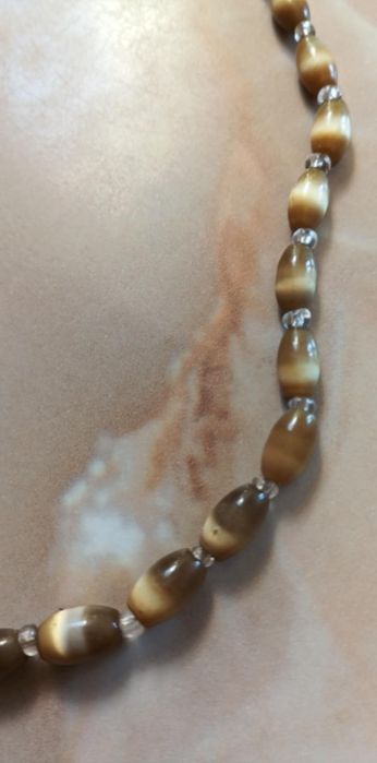 Naszyjnik vintage 42 cm cena