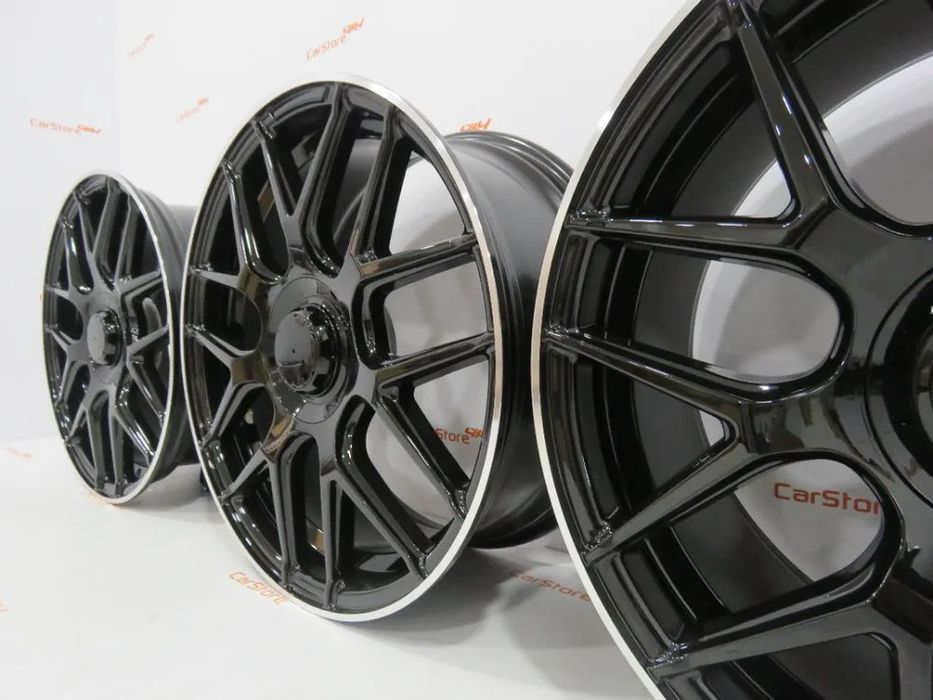 Jantes Look Mercedes GLE 19 x 8 et 42 + 9 et 45 Gloss BLack