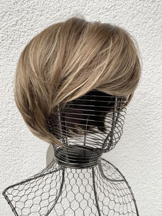 Premium Ultra włosy doczepiane, peruka, jasny brąz 322.