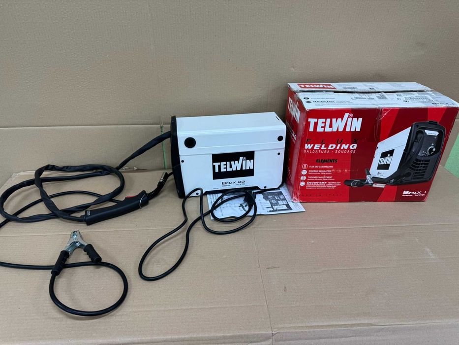 Telwin Bimax 140i Synergic Spawarka druciana do strumienia spawalnic