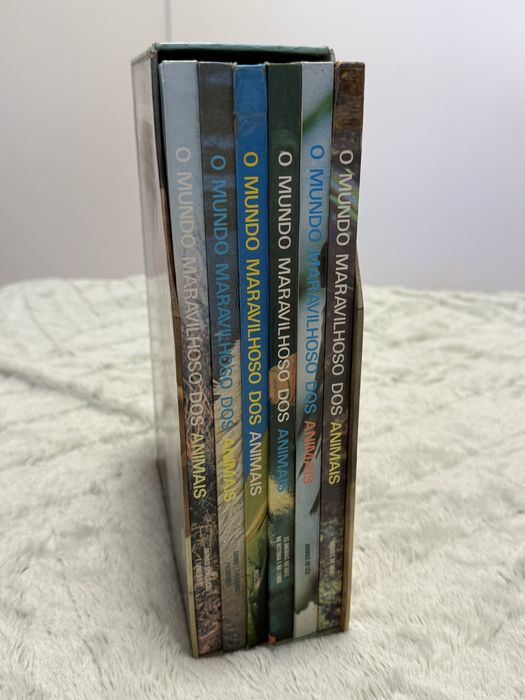 Colecção de 6 livros de “O Mundo Maravilhoso dos Animais”