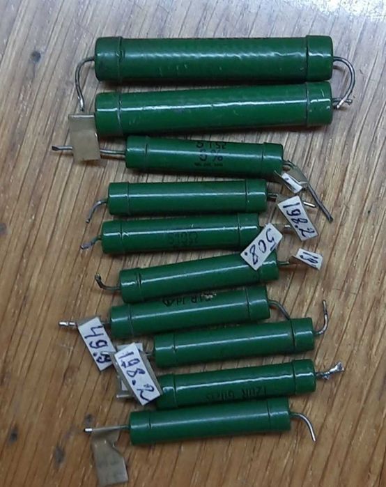 Прецизионные резисторы ПТМН - 0.5 - 1W и термо ММТ-4