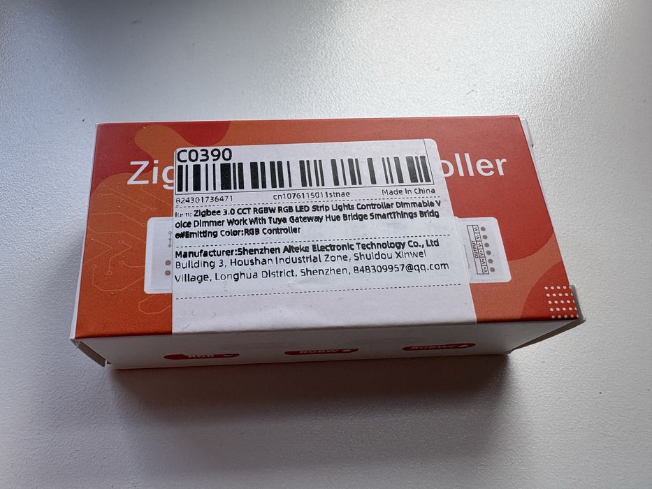 Zigbee grb led controller