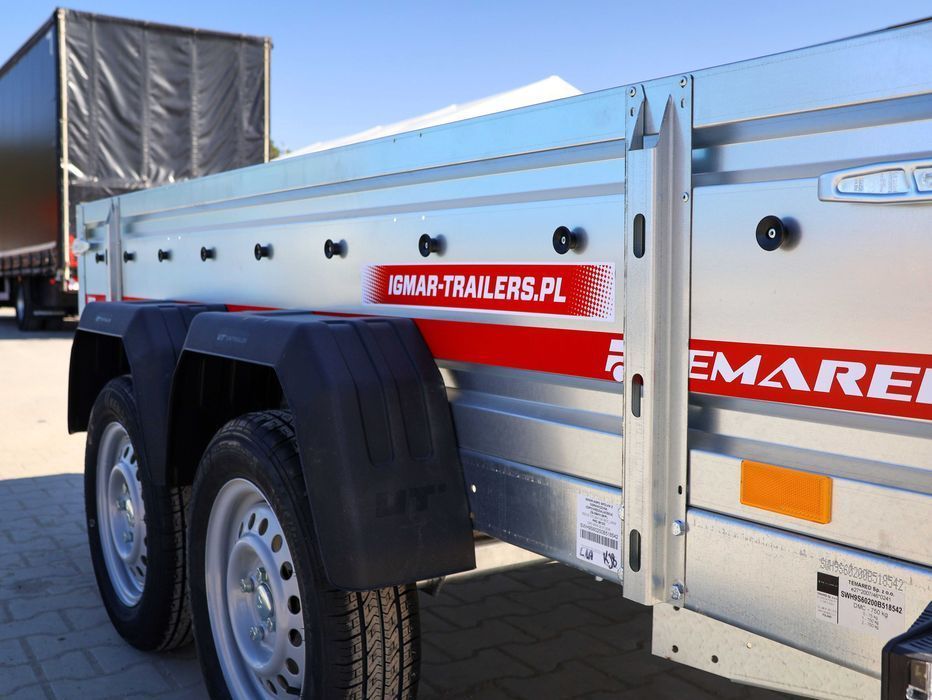 TEMARED PRO 2612/2 264x126 cm DMC 750 kg 2 osie