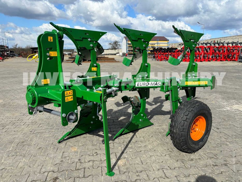 Pług obrotowy i zagonowy EURO MASZ nowy TRANSPORT gratis