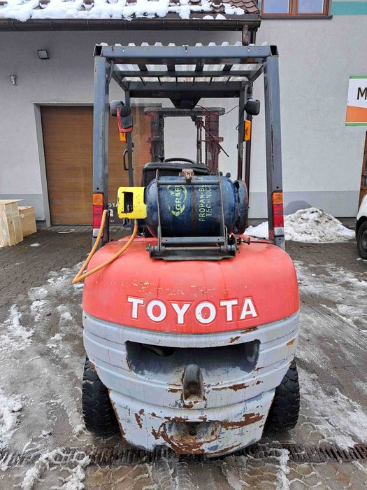 Wózek widłowy Toyota 6FG25, 2,5t, B/G, 1998r, Duplex 3m, "Sprzedany"