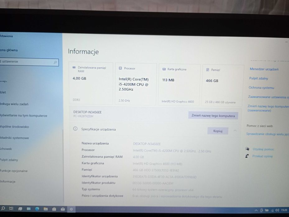 Laptop NEC VK26TX-M