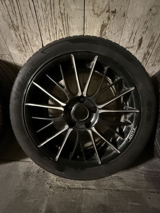 Alufelgi DOTZ Rapier 17" 225/45R17 Hankook | Komplet Śruby + Dekielki