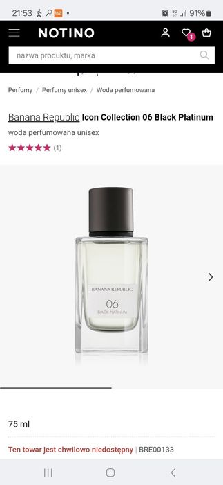 Banana Republic Black Platinum 06  perfumy