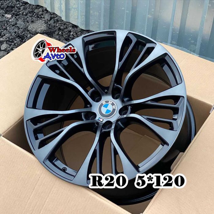 Диски R20 5x120 разноширокие BMW X5 X6 E70 F15 E71 Е53 F16 599 стиль