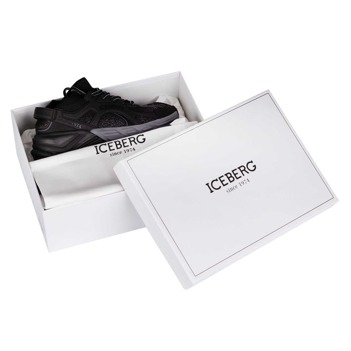 ICEBERG męskie sneakersy SOCK NERO