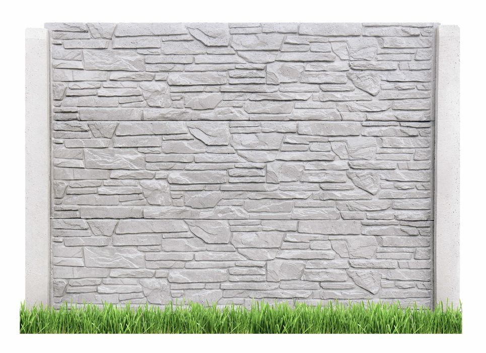 ogrodzenia dwustronne betonowe BASIC, ogrodzenie betonowe
