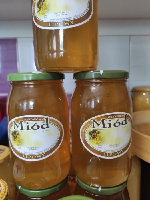 Miód tegoroczny lipa